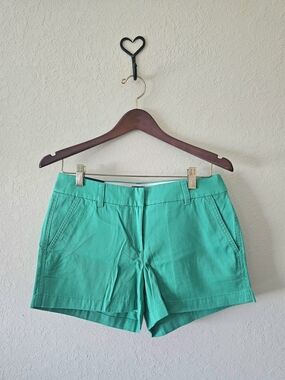 J. Crew Teal Green Women's Cotton Shorts